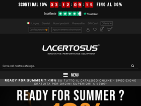 'lacertosus.com' screenshot