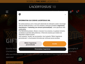 'lacertosus.com' screenshot