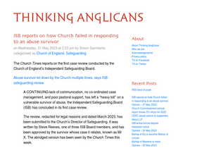 'thinkinganglicans.org.uk' screenshot