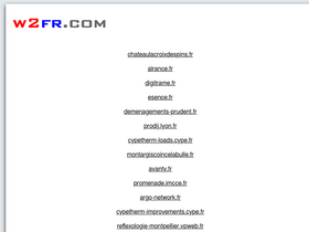 'w2fr.com' screenshot