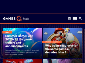 'gameshub.com' screenshot