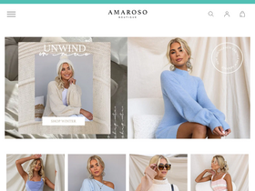 'amaroso.com.au' screenshot