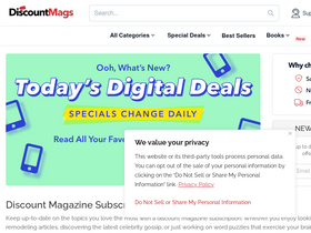 'discountmags.com' screenshot