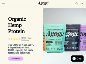 agoge.com homepage screenshot