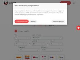 'epaka.pl' screenshot
