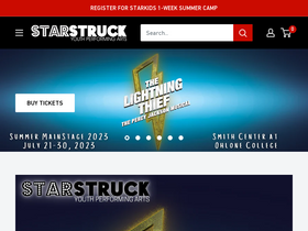 starstrucktheatre.org homepage screenshot