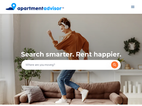 'apartmentadvisor.com' screenshot