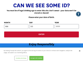 'michelobultra.com' screenshot