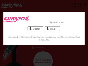 'kandypens.com' screenshot