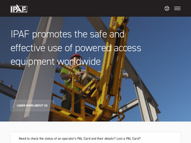 'ipaf.org' screenshot