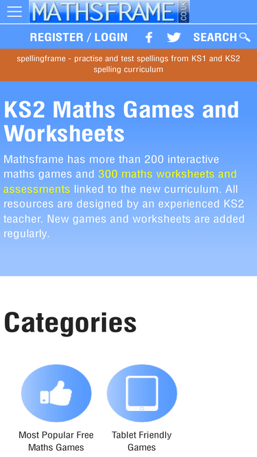 Mathsframe - Most popular free maths games