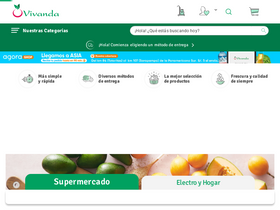 'vivanda.com.pe' screenshot