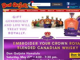 'donquijotehawaii.com' screenshot