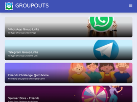'groupouts.com' screenshot