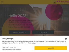 'eurobike.com' screenshot