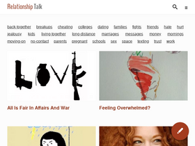 'relationshiptalk.net' screenshot