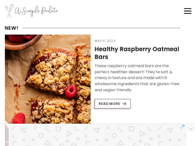 'asimplepalate.com' screenshot