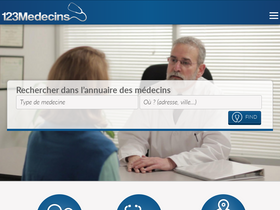'123medecins.info' screenshot