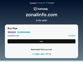 'zonalinfo.com' screenshot