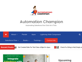 'automationchampion.com' screenshot