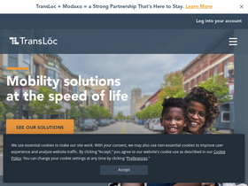 'transloc.com' screenshot