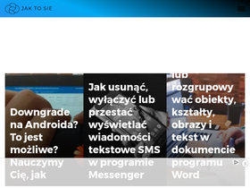 'jaktosie.pl' screenshot