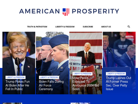 'americanprosperity.com' screenshot