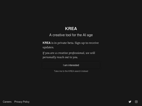 'krea.ai' screenshot