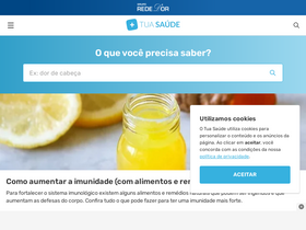 'tuasaude.com' screenshot