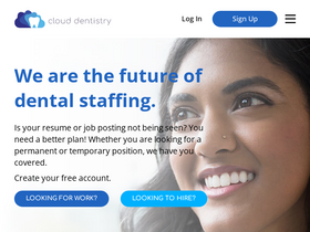 'clouddentistry.com' screenshot