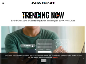 '3seaseurope.com' screenshot