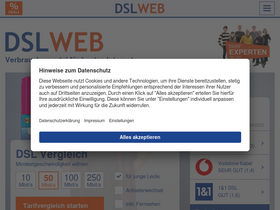 'dslweb.de' screenshot