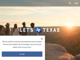 'traveltexas.com' screenshot
