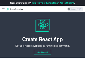 'create-react-app.dev' screenshot