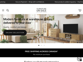 ameublementarabais.ca homepage screenshot
