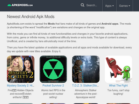 'apksmods.com' screenshot