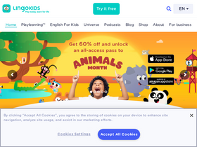 'lingokids.com' screenshot