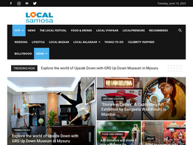 'localsamosa.com' screenshot