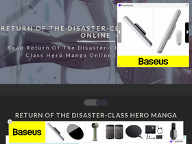 'disasterclasshero.com' screenshot
