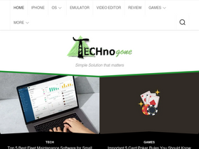 'technogone.com' screenshot