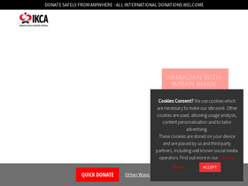 'ikca.org.uk' screenshot