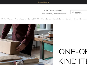 'yeetys.com' screenshot