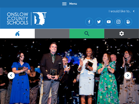 'onslow.k12.nc.us' screenshot