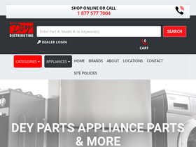 'deyparts.com' screenshot