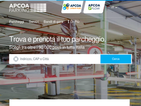 'apcoa.it' screenshot