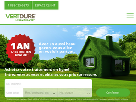 'vertdure.com' screenshot