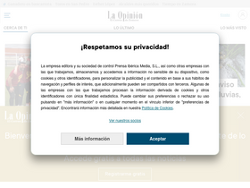 'laopiniondezamora.es' screenshot
