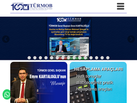 'turmob.org.tr' screenshot