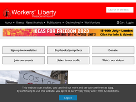 'workersliberty.org' screenshot