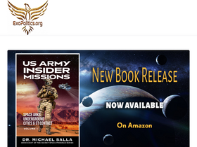 'exopolitics.org' screenshot